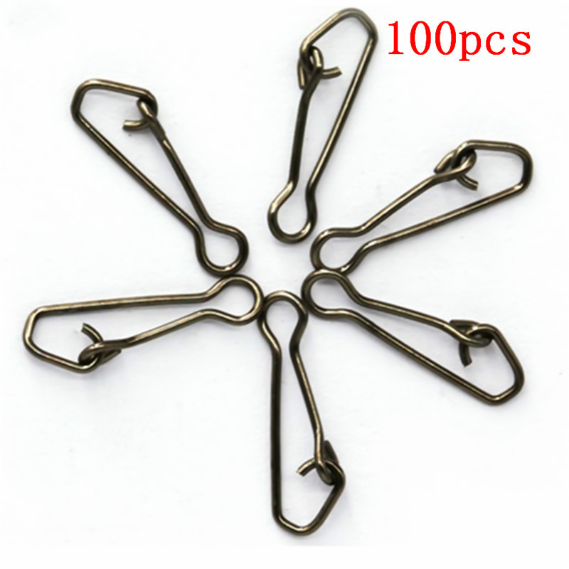 Fishing Hook Assortment - 100 개/몫 QL 걸이 회전 스냅