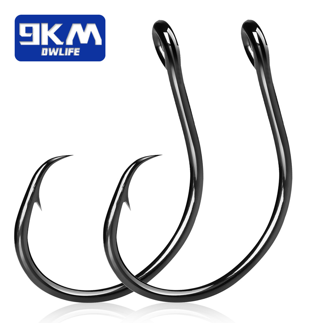 Fishing Hook Circle - 9KM 25-50개입 인라인 와이드 갭 서클