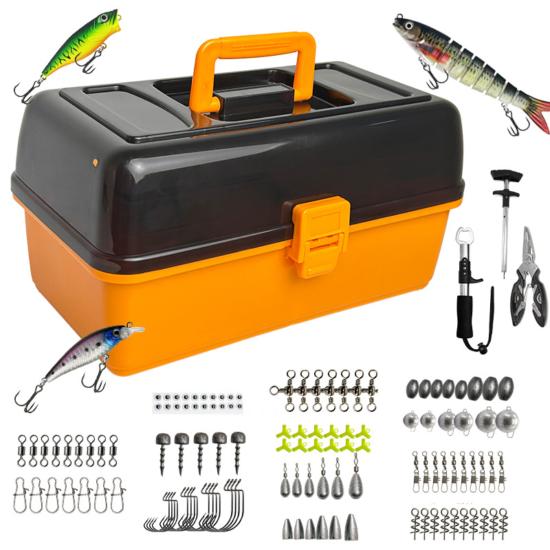 Fishing Hook - 대형 4단 야외 낚시용 소프트 베이트