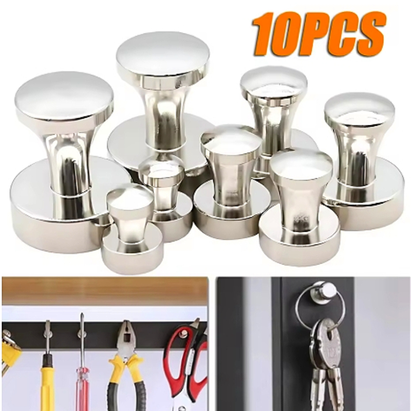 Fishing Hook Stainless Steel - 10PCS 자석 초강력 낚시 자석 후크