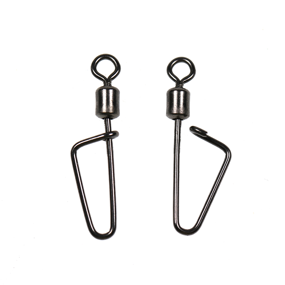 Fishing Hook Stainless Steel - 20개 # 12 -1/0 롤링 스위블