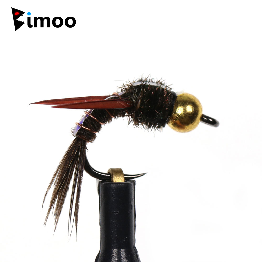 Fishing Hook Barbless - Bimoo 8pcs 황동 Beadhead Evil Weevil