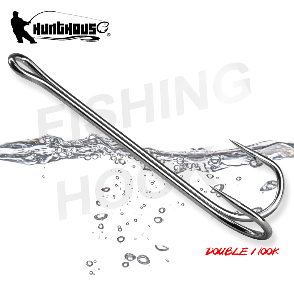 Fishing Hook Weedless - HuntHouse 더블 낚시 후크 소프트 루어