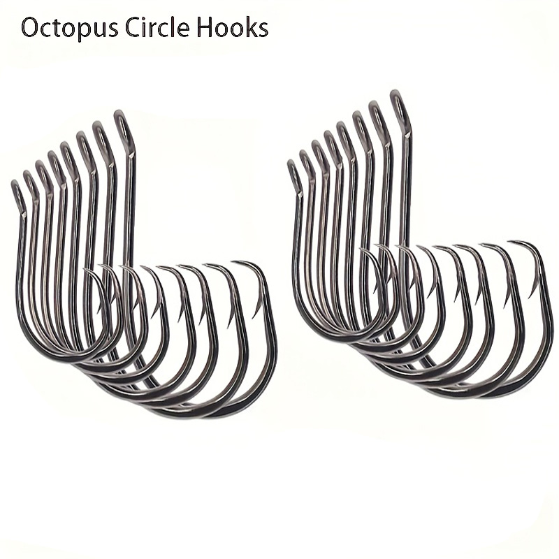 Fishing Hook Circle - 50개 서클 후크 낚시 장비 문어