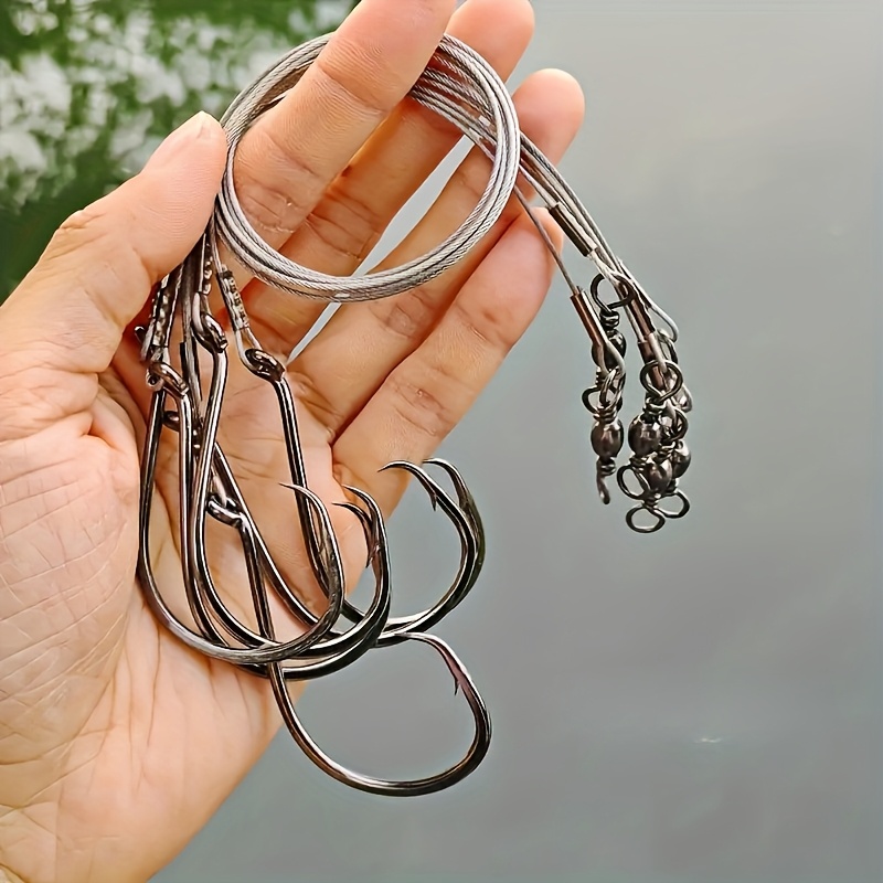 Fishing Hook Circle - 25개의 헤비 듀티 원형 훅 리그