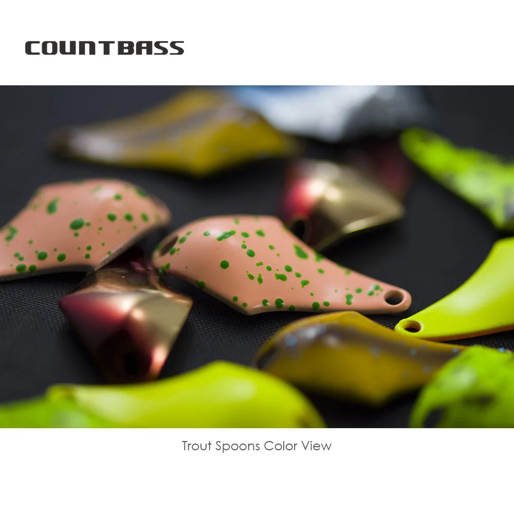 COUNTBASS 5/64oz 2g 캐스팅 스푼(바블리 - Fishing Hook Barbless 리뷰 및 가격