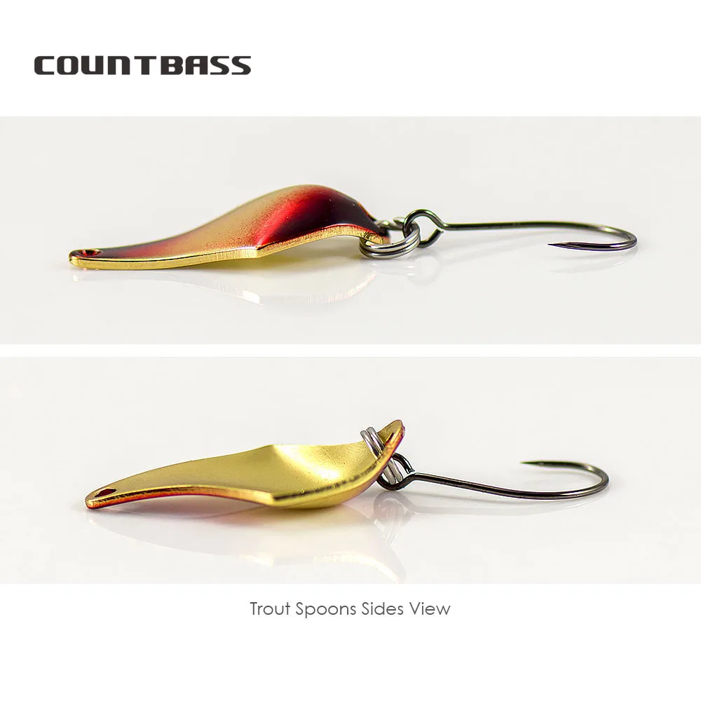 COUNTBASS 5/64oz 2g 캐스팅 스푼(바블리 - Fishing Hook Barbless 리뷰 및 가격