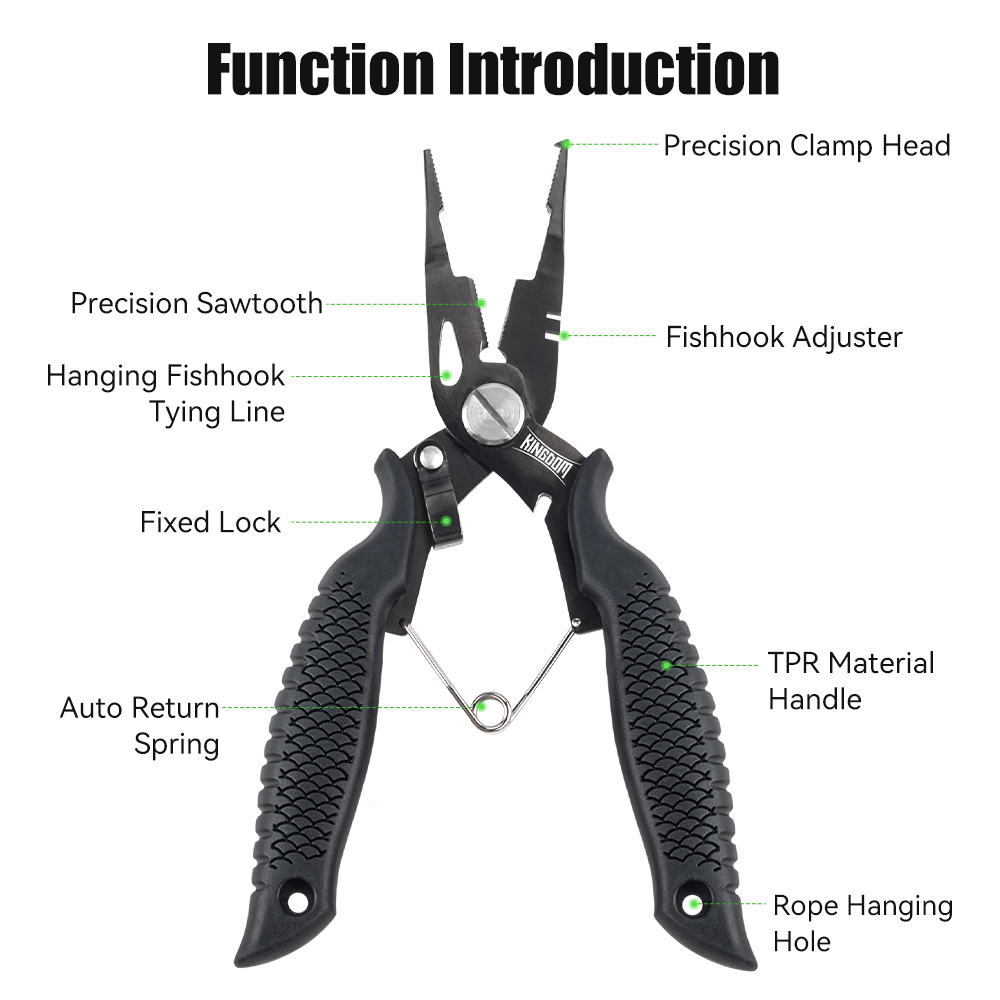 왕국 낚시 펜치 다기능 분할 링 와이어 커터 후크 리무 - Fishing Hook Remover 리뷰 및 가격