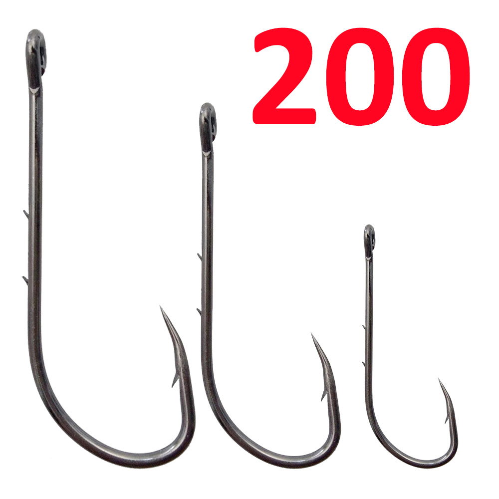 200 개 Baitholder Fishhook 잉어 낚 - Fishing Hook Assortment 리뷰 및 가격