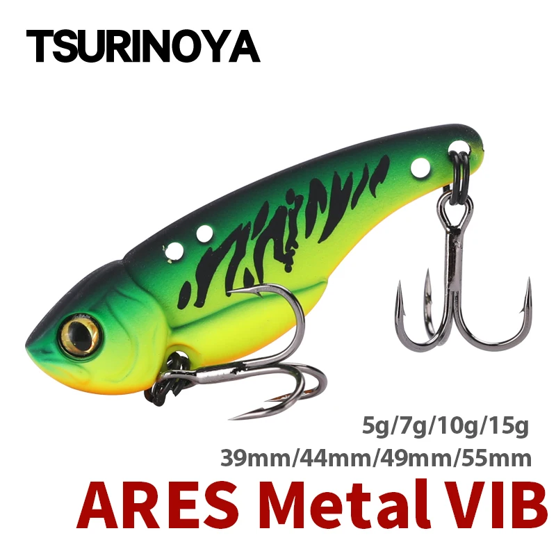 TSURINOYA 낚시 하드 루어 메탈 VIB ARES - Fishing Hook Treble 리뷰 및 가격