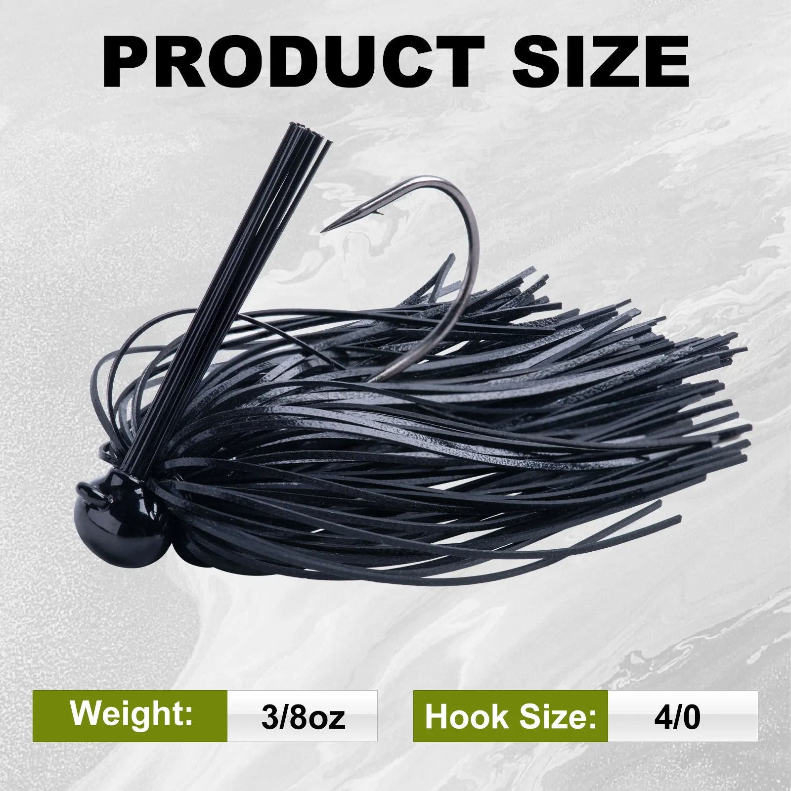 Goture 1개입 스윔 풋볼 지그 3/8oz 위드리스 - Fishing Hook Weedless 리뷰 및 가격