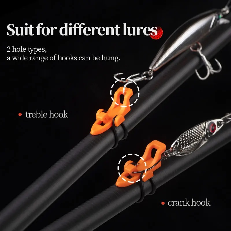 1-10pcs 낚싯대 폴 훅 키퍼 루어 베이트 홀더 루 - Fishing Hook Jig 리뷰 및 가격
