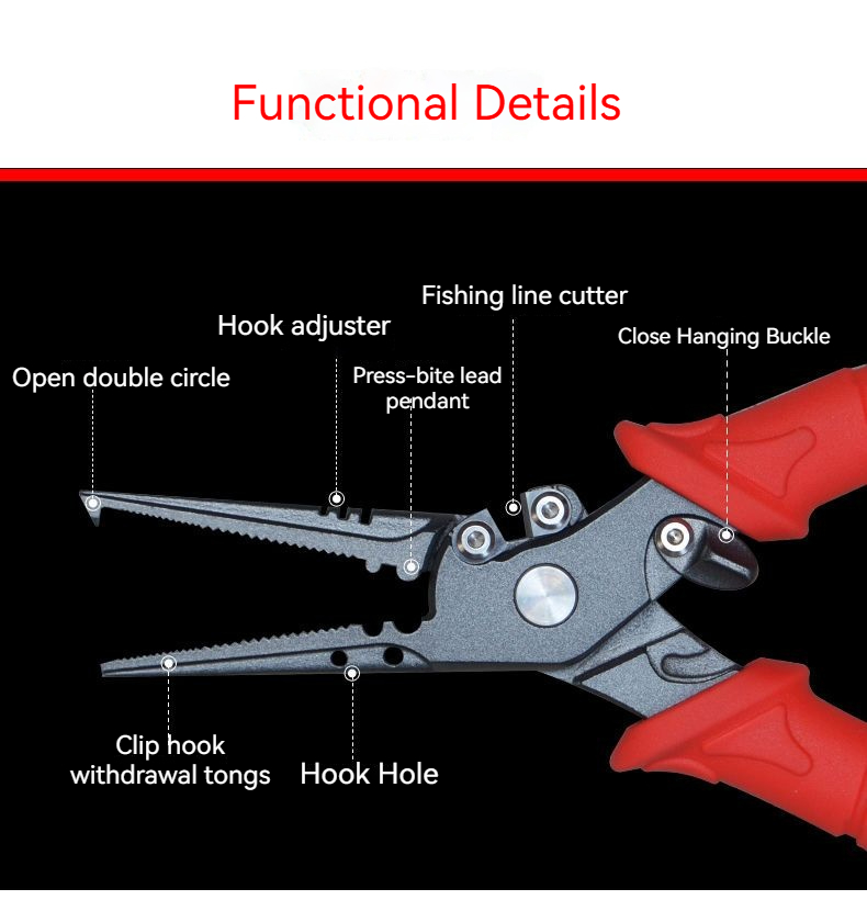 고정밀 다기능 루야 플라이어, 낚싯줄 절단, 물고기 들 - Fishing Hook Remover 리뷰 및 가격