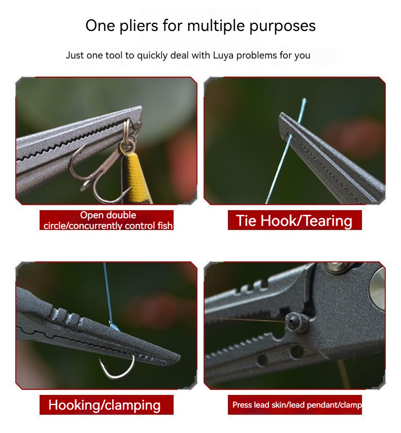 고정밀 다기능 루야 플라이어, 낚싯줄 절단, 물고기 들 - Fishing Hook Remover 리뷰 및 가격