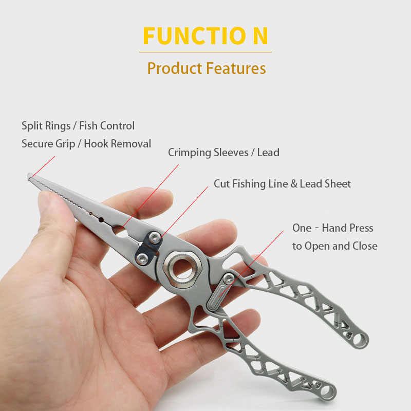휴대용 스테인레스 스틸 낚시 플라이어 다기능 PE 라인 - Fishing Hook Remover 리뷰 및 가격