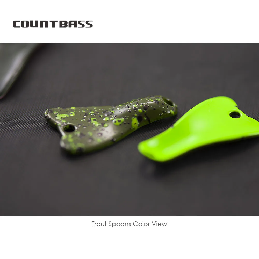 COUNTBASS 5/64oz 2g 캐스팅 스푼(바블리 - Fishing Hook Barbless 리뷰 및 가격