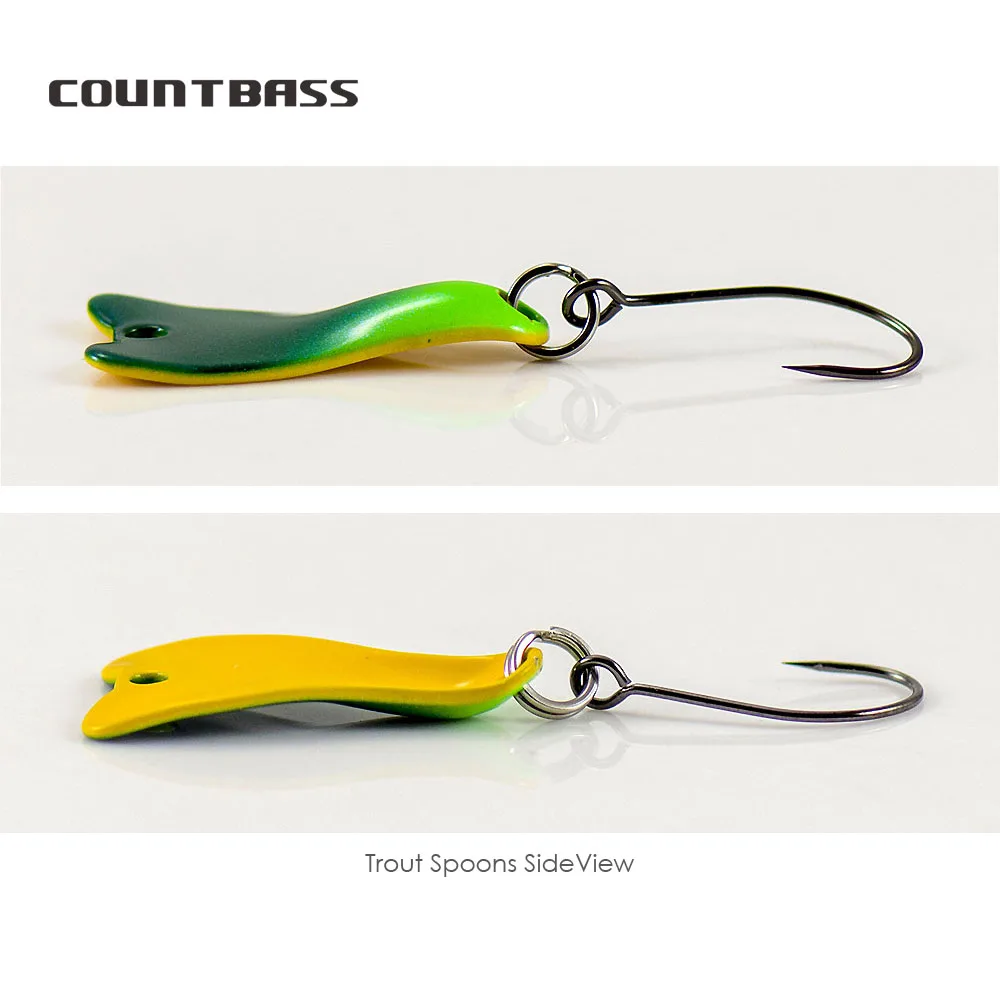 COUNTBASS 5/64oz 2g 캐스팅 스푼(바블리 - Fishing Hook Barbless 리뷰 및 가격