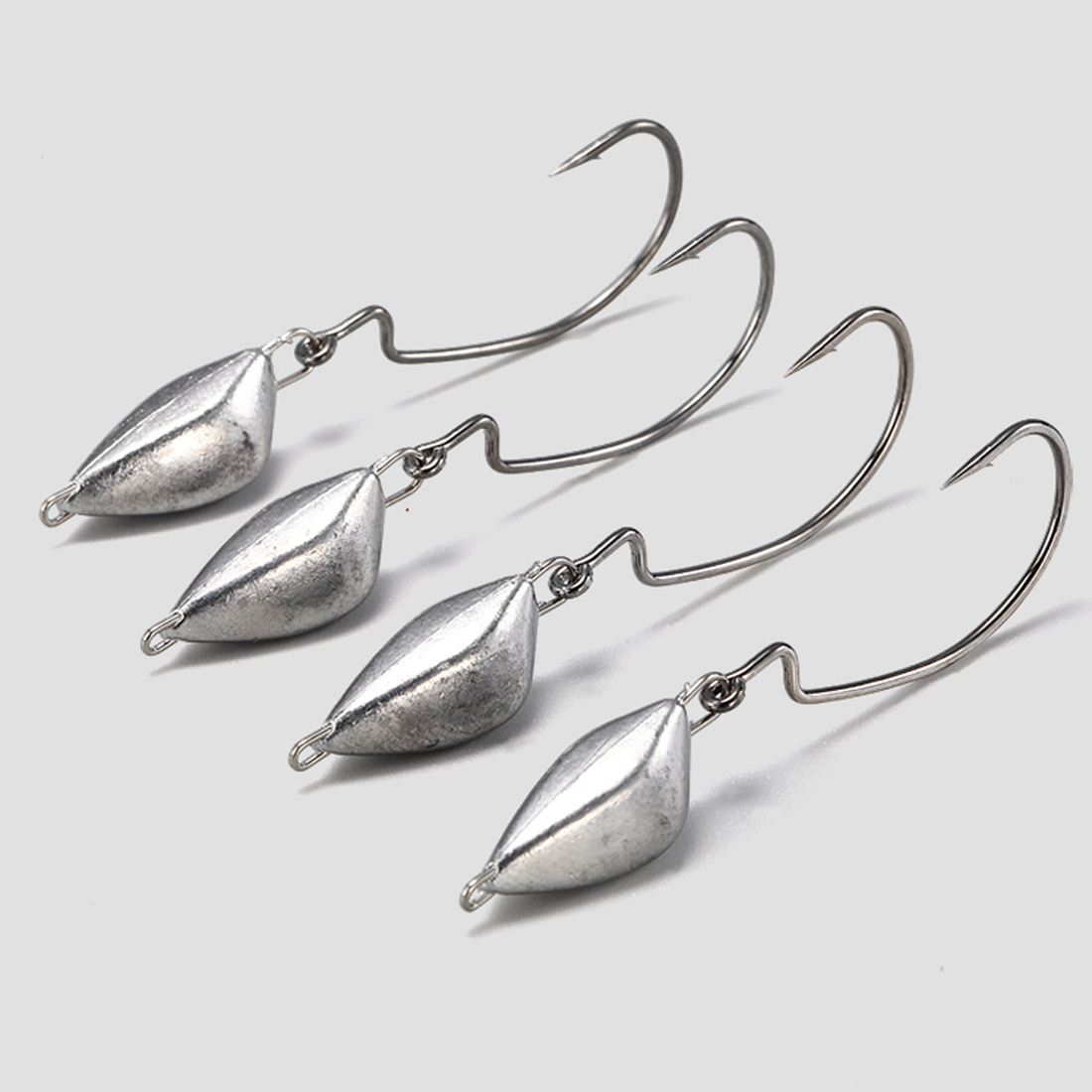 FishTrip 10Pcs 지그 헤드 낚시 후크 낚시  - Fishing Hook Weedless 리뷰 및 가격