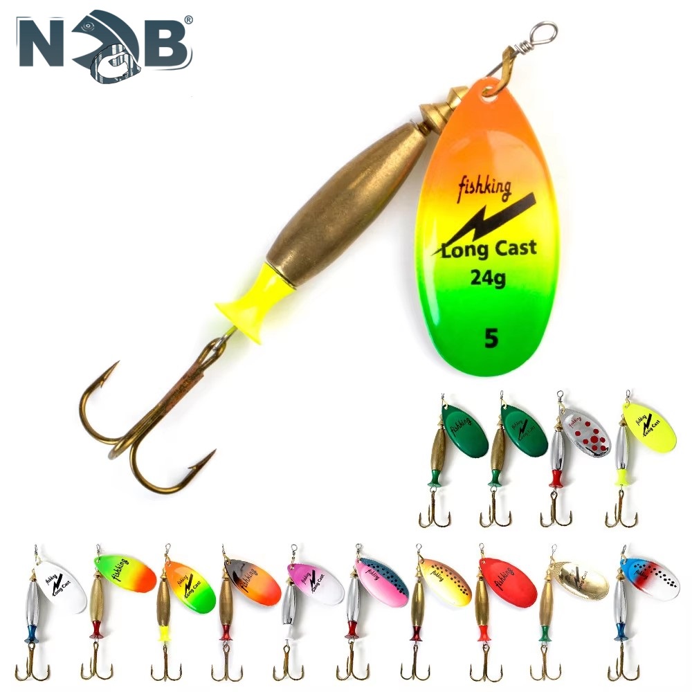 NGB 롱 캐스트 스피너 베이트 낚시 루어 18g 24 - Fishing Hook Treble 리뷰 및 가격