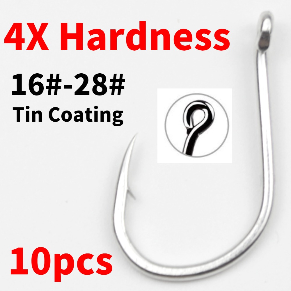큰 물고기 가시 낚시 후크에 대 한 높은 탄소 철강 잉 - Fishing Hook Circle 리뷰 및 가격