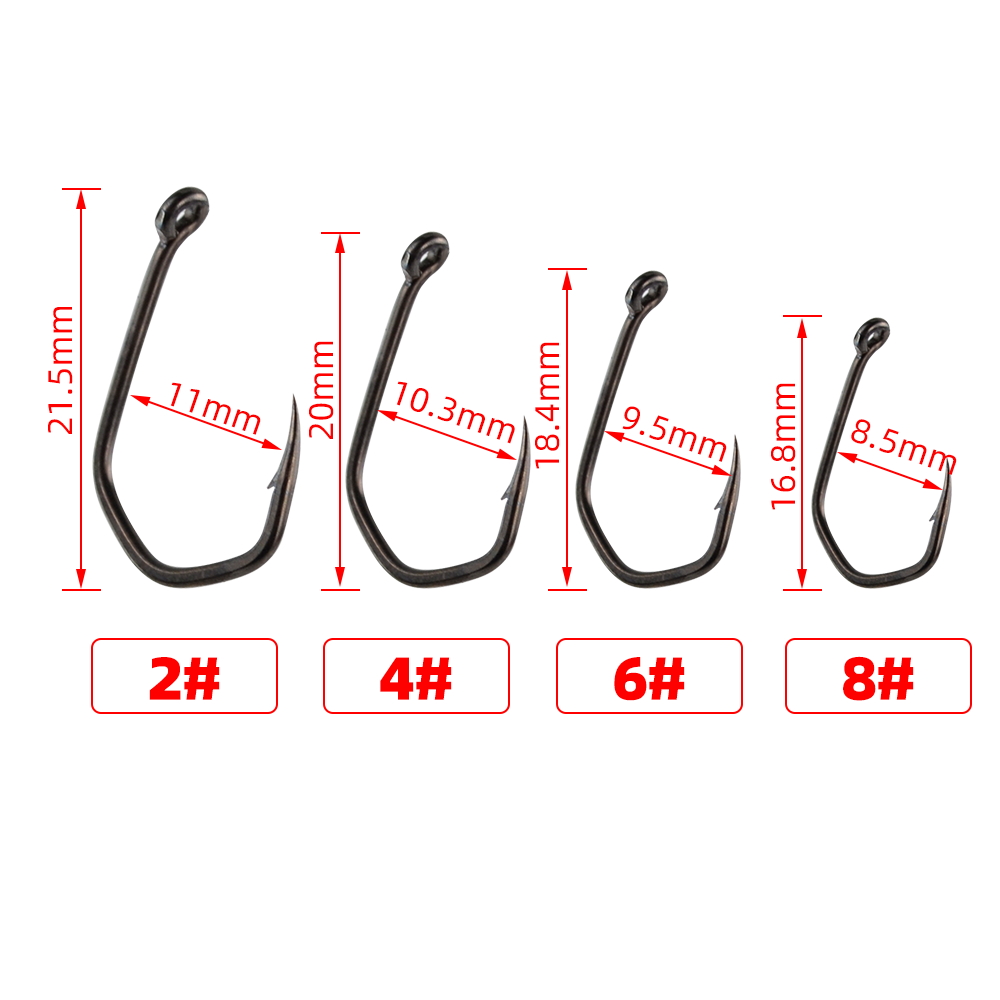 50pcs 잉어 낚시 후크 가시 핀 포인트 클로 후크  - Fishing Hook Assortment 리뷰 및 가격