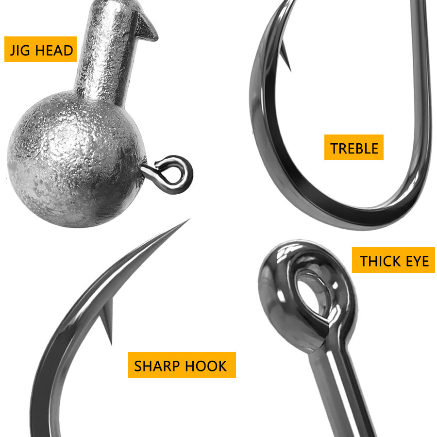 WODJYJ 1g 2g 3g 4g 5g 7g 8g 10 - Fishing Hook Offset 리뷰 및 가격