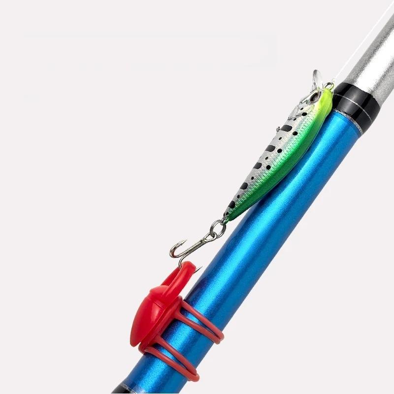 낚시 미끼 후크 고정기 고탄성 실리콘 5개/가방 대부분 - Fishing Hook Size 리뷰 및 가격