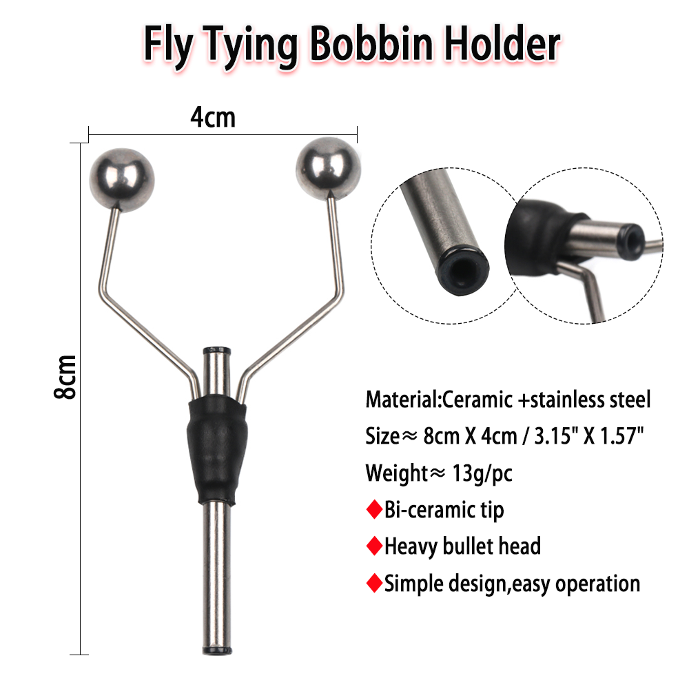 Vampfly Bi-Ceramic 팁 보빈 홀더 스테인 - Fishing Hook Jig 리뷰 및 가격