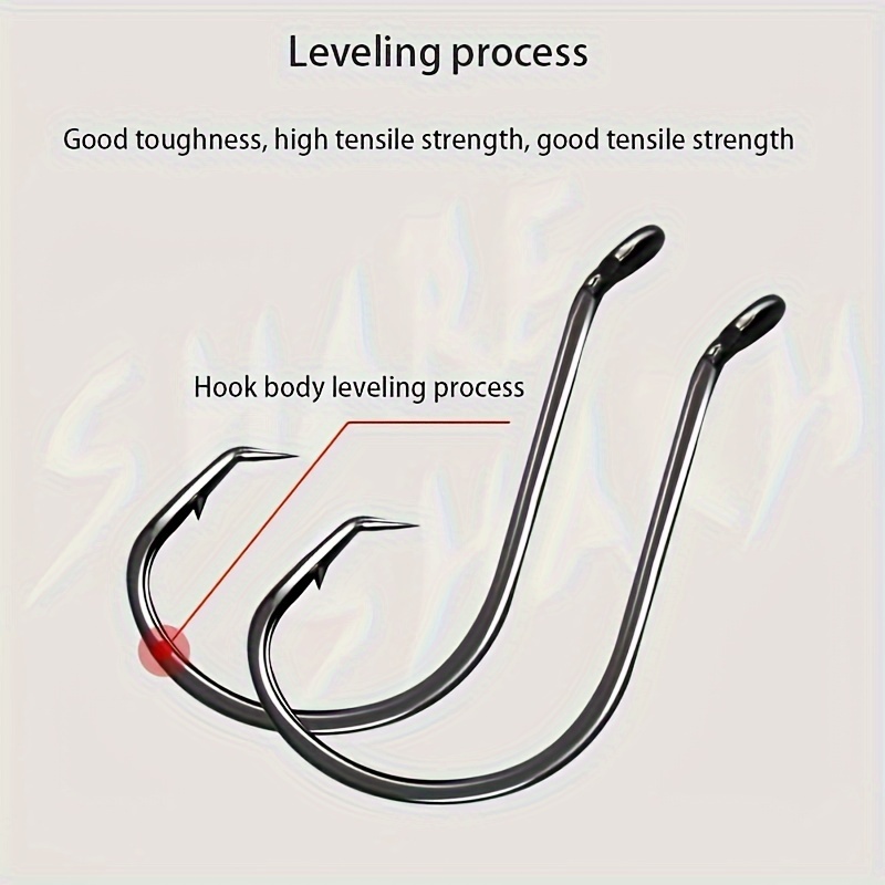50개 서클 후크 낚시 장비 문어 후크 바닷물 1 #  - Fishing Hook Circle 리뷰 및 가격